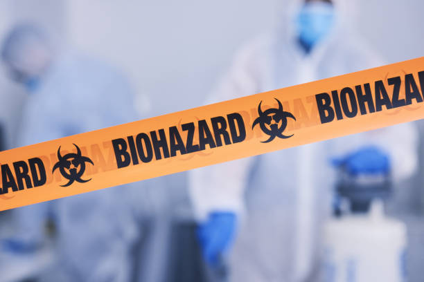 Professional Biohazard Cleanup technician working in Waverly, IA